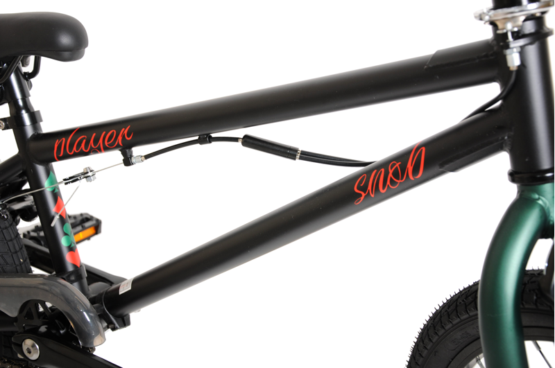 Snob Player BMX 20 Inch Wheel Kids Bike Black-3